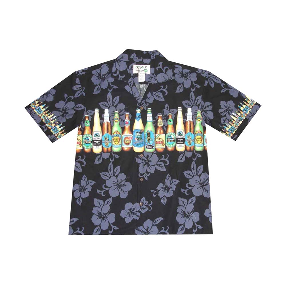Sunset Beach Men's Hawaiian Border Shirt