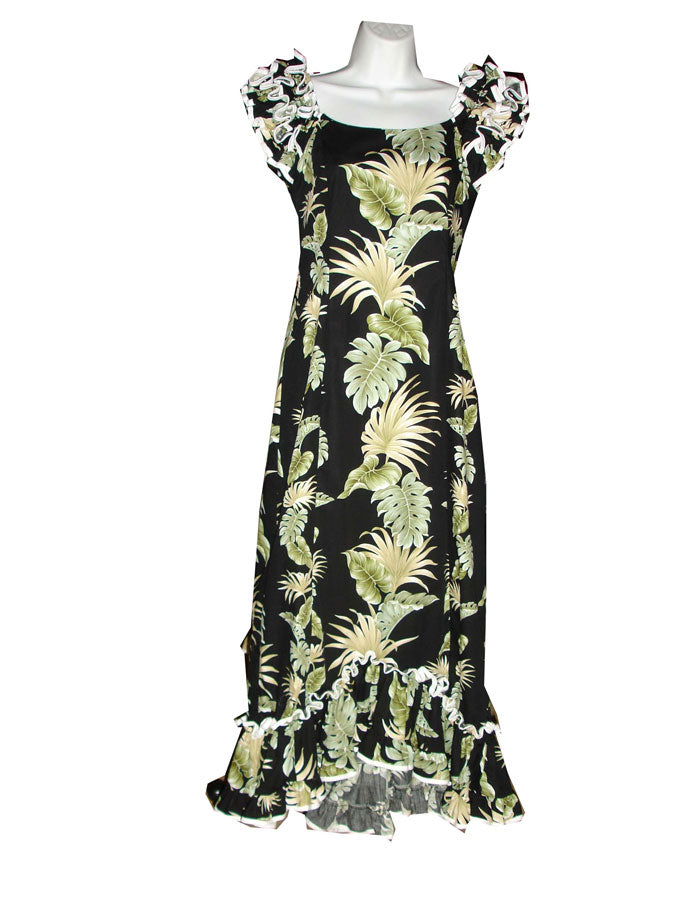 White Hawaii Leaf Hawaiian Beach Wedding Dress