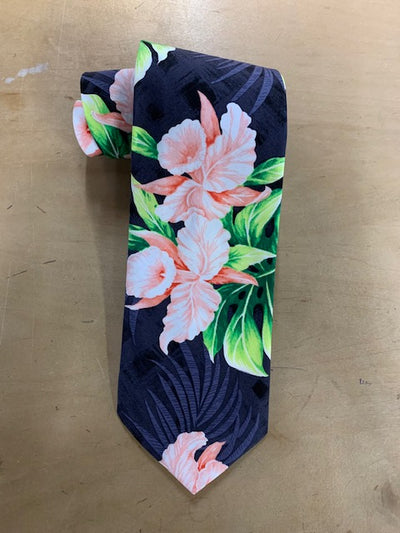 Ohana Orchid Hawaiian Neckties