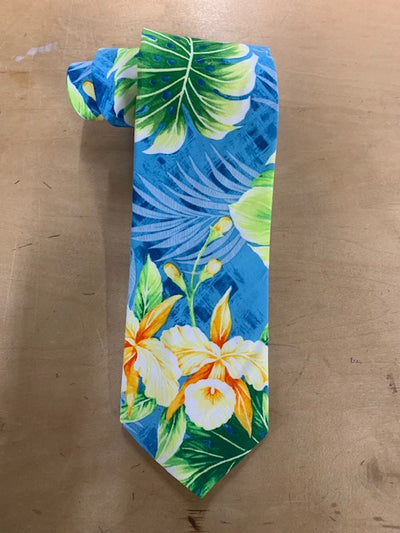 Ohana Orchid Hawaiian Neckties
