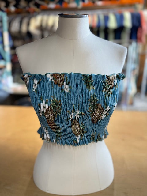 Pineapple Tube Top - Authentic Hawaiian Made