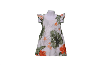 Little Princess Sunny Waipio Hibiscus Hawaiian Dress