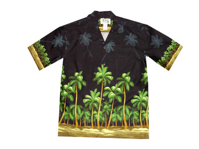 Hawaii’s Native Palm Cotton Aloha Shirt