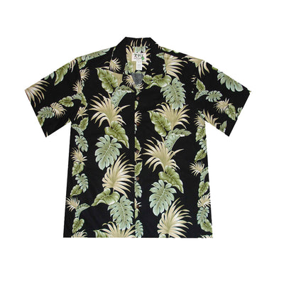 Hawaii Leaf Cotton Men's Aloha Shirt