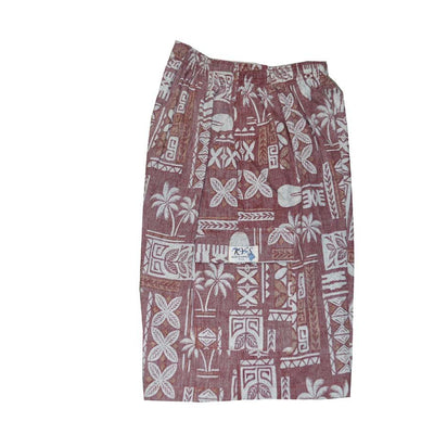 Traditional Tapa Men's Hawaiian Shorts