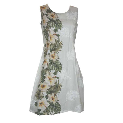 Hilo Hibiscus Short Tank Dresses Made In Hawaii -2D-430