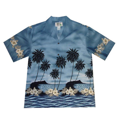 Kiholo Bay Aloha Shirt | Men's Hawaiian Shirts | Western Aloha XXXL